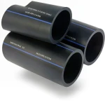 SPS HDPE Pipes PE 100 Pressure 16 Bar Outside Diameter 200 mm Thickness 18.2 mm Black | Saudi Pipes Systems (SPS)