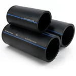 SPS HDPE Pipes PE 100 Pressure 10 Bar Outside Diameter 225 mm Thickness 13.4 mm Black | Saudi Pipes Systems (SPS)