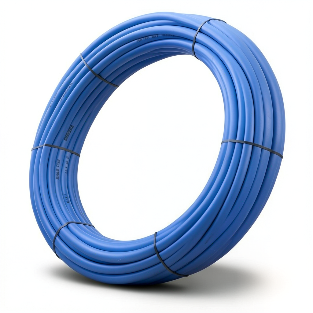 أنابيب HDPE نيبروبلاست PE 100 ضغط 4 بار قطر خارجي 125 مم سمك 3.1 مم لون ازرق | نيبروبلاست