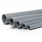 انابيب UPVC الجودة ضغط 16 بار  قطر خارجي 250 مم سمك 18.6 مم لون رمادي