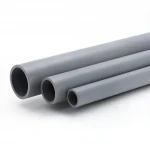 مواسير UPVC الجودة جدول 40  مقاس ¾ إنش سمك 2.87 مم لون رمادي
