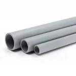 مواسير UPVC الجودة جدول 40  مقاس 3 إنش سمك 5.49 مم لون رمادي