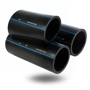 أنابيب HDPE SPS PE 100 ضغط 10 بار قطر خارجي 280 مم سمك 16.6 مم أسود | مصنع أنظمة الانابيب السعودي (SPS)