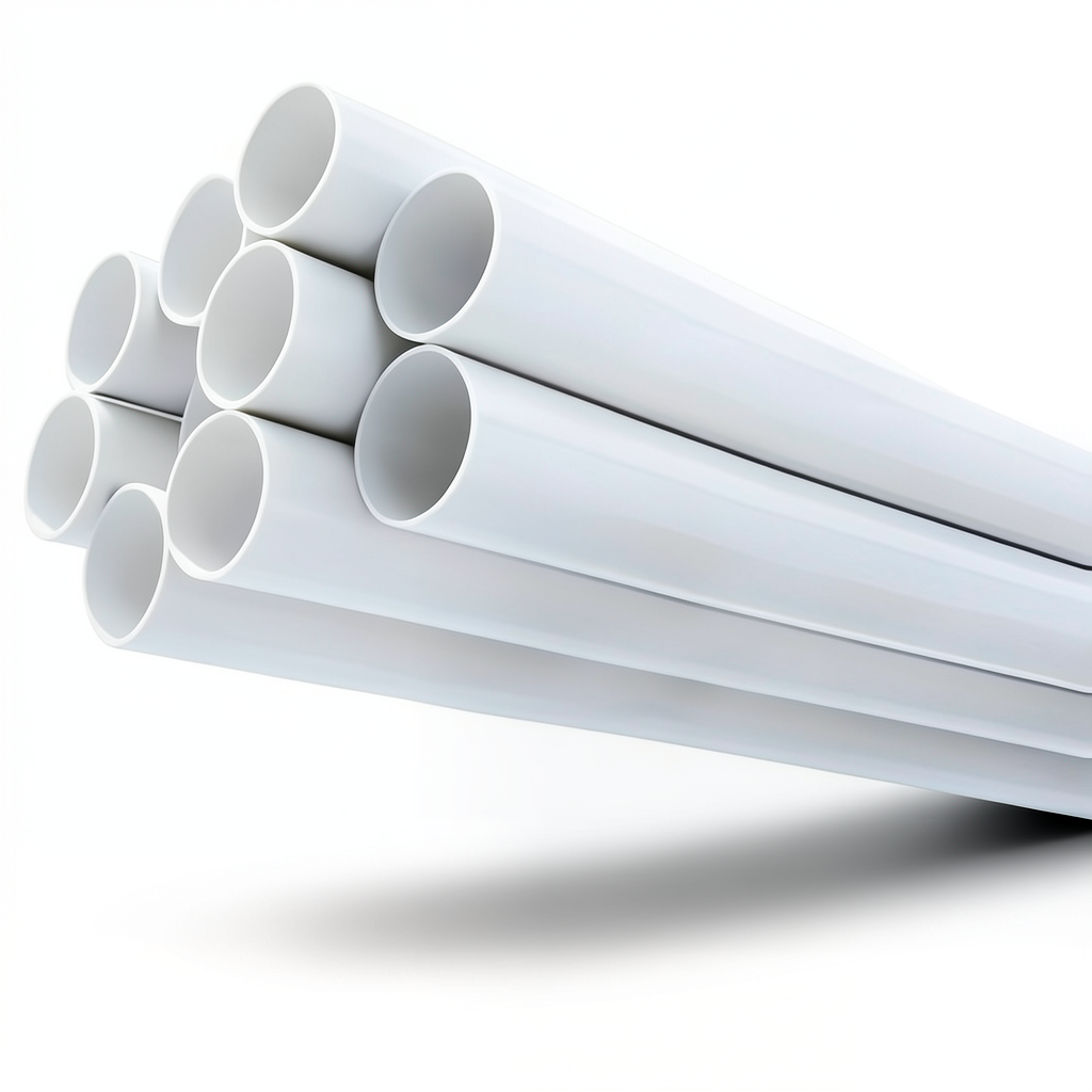 UPVC Pipes 2 Inch Thickness 3.91 mm White Color