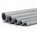 انابيب UPVC الجودة ضغط 16 بار  قطر خارجي 200 مم سمك 14.9 مم لون رمادي