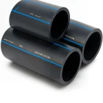 SPS HDPE Pipes PE 100 Pressure 16 Bar Outside Diameter 250 mm Thickness 22.7 mm Black | Saudi Pipes Systems (SPS)