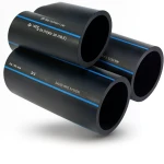 SPS HDPE Pipes PE 100 Pressure 16 Bar OD 280 mm Thickness 25.4 mm Black | Saudi Pipes Systems (SPS)