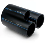 SPS HDPE Pipes PE 100 Pressure 6 Bar Outside Diameter 315 mm Thickness 12.1 mm Black | Saudi Pipes Systems (SPS)
