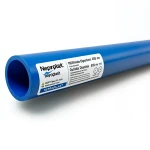 مواسير HDPE نيبروبلاست PE 100 ضغط 4 بار قطر خارجي 400 مم سمك 9.8 مم أزرق | نيبروبلاست