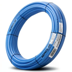 أنابيب HDPE نيبروبلاست PE 100 ضغط 4 بار قطر خارجي 110 مم سمك 2.7 مم لون ازرق | نيبروبلاست