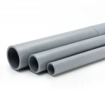 مواسير UPVC الجودة جدول 40  مقاس 1 إنش سمك 3.38 مم لون رمادي
