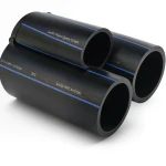 SPS HDPE Pipes PE 100 Pressure 10 Bar OD 280 mm Thickness 16.6 mm Black | Saudi Pipes Systems (SPS)