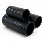 SPS HDPE Pipes PE 100 Pressure 16 Bar OD 280 mm Thickness 25.4 mm Black | Saudi Pipes Systems (SPS)