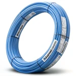 أنابيب HDPE نيبروبلاست PE 100 ضغط 4 بار قطر خارجي 125 مم سمك 3.1 مم لون ازرق | نيبروبلاست
