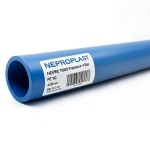 مواسير HDPE PE 100 ضغط 4 بار قطر 500 مم سمك 12.3 مم أزرق | نيبروبلاست