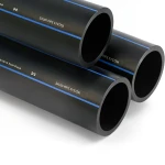 SPS HDPE Pipes PE 100 Pressure 6 Bar Outside Diameter 315 mm Thickness 12.1 mm Black | Saudi Pipes Systems (SPS)