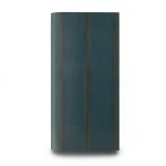 Italian Wall Covering Dark Green Striped Design Roll 10m