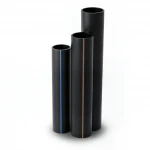أنابيب HDPE  الجودة   SDR21  قطر خارجي 900 مم سمك 42.9 مم لون اسود