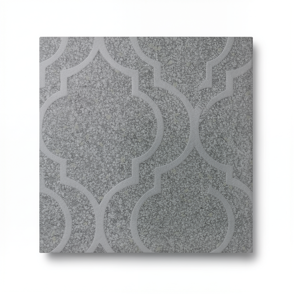 Italian Wall Covering 10m x 0.53m Gray, Model 21125