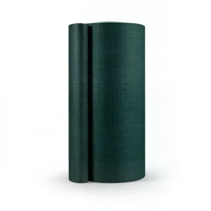 Italian Wall Decoration Patterned Design, Dark Green Color, Roll Length 10 m