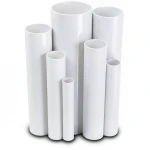 مواسير UPVC ضغط 4 بار قطر خارجي 140 مم سمك 2.8 مم لون أبيض