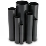 مواسير UPVC ضغط 4 بار قطر خارجي 140 مم سمك 2.8 مم لون اسود