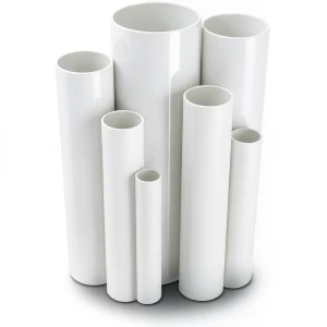 UPVC Pipes Nominal Pressure 6 Bar Outside Diameter 140 mm Thickness 4.1 mm White
