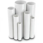 مواسير UPVC ضغط 2.5 بار قطر خارجي 630 مم سمك 5 مم لون أبيض