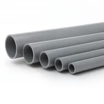 انابيب UPVC الجودة ضغط 16 بار  قطر خارجي 280 مم سمك 20.8 مم لون رمادي