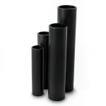 HDPE Pipes Nominal Pressure 20 Bar Outside Diameter 10 mm Thickness 1.8 mm Black