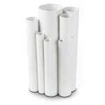 مواسير UPVC ضغط 2.5 بار قطر خارجي 710 مم سمك 5.7 مم لون أبيض