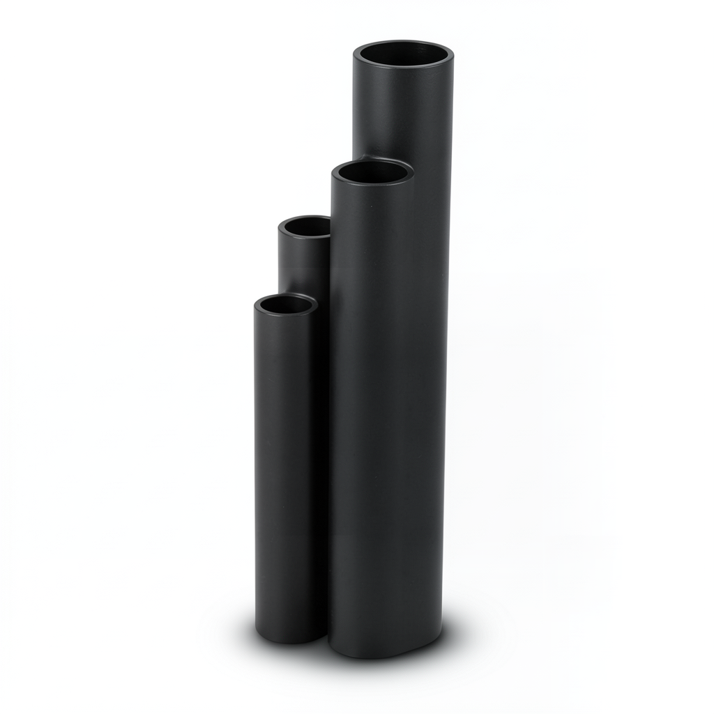 HDPE Pipes Nominal Pressure 20 Bar Outside Diameter 16 mm Thickness 2.7 mm Black