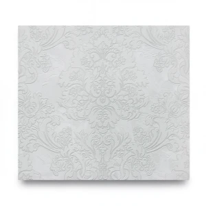 Italian Wallpaper 10m x 0.53m Pale Grey, Model 21113