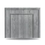 Italian Wall Covering 10m x 0.53m Gray Wooden Style