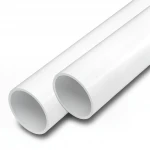مواسير UPVC الوطني جدول 40  مقاس ½ 1 إنش سمك 3.68 مم لون أبيض