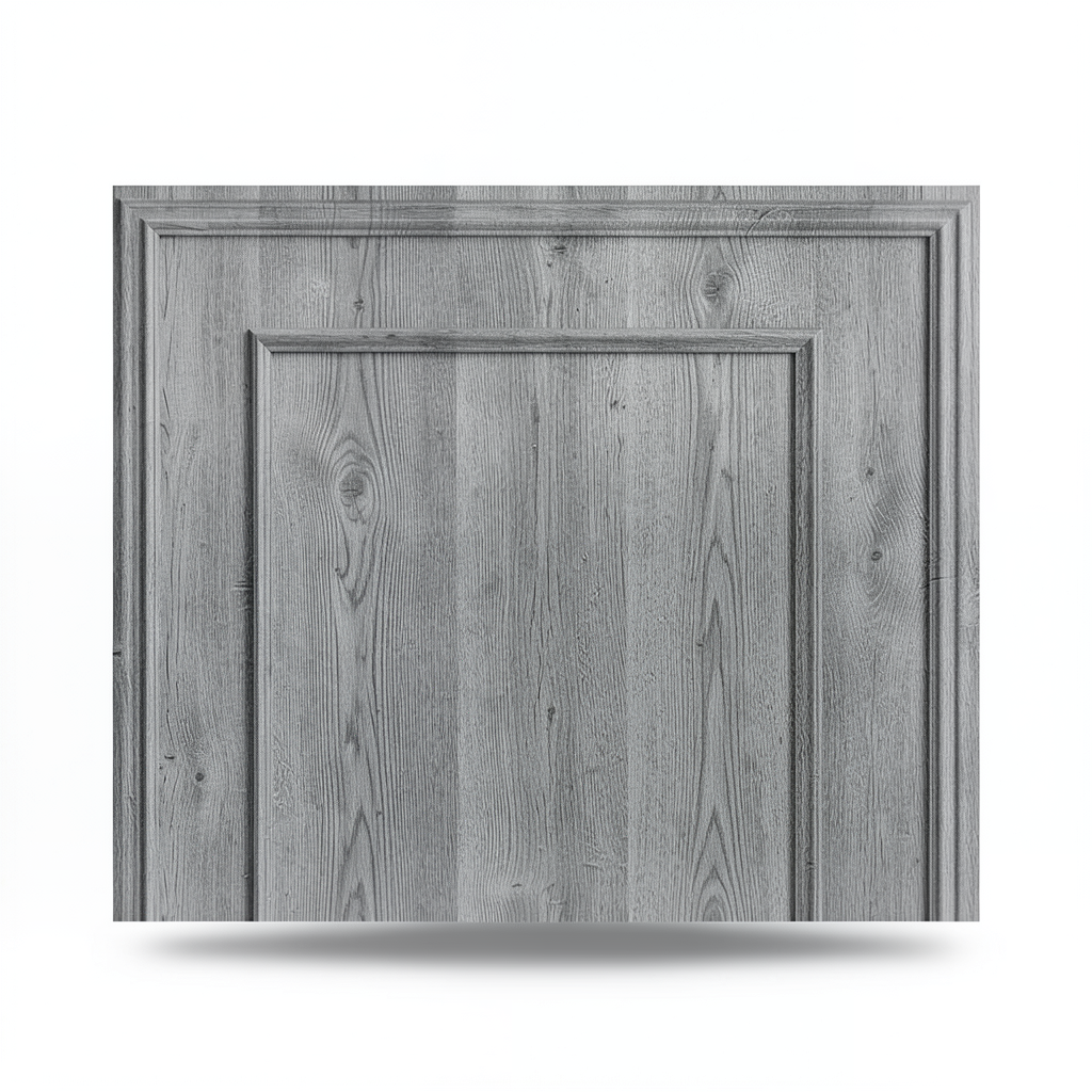 Italian Wall Covering 10m x 0.53m Gray Wooden Style