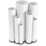 مواسير UPVC ضغط 6 بار قطر خارجي 140 مم سمك 4.1 مم لون أبيض