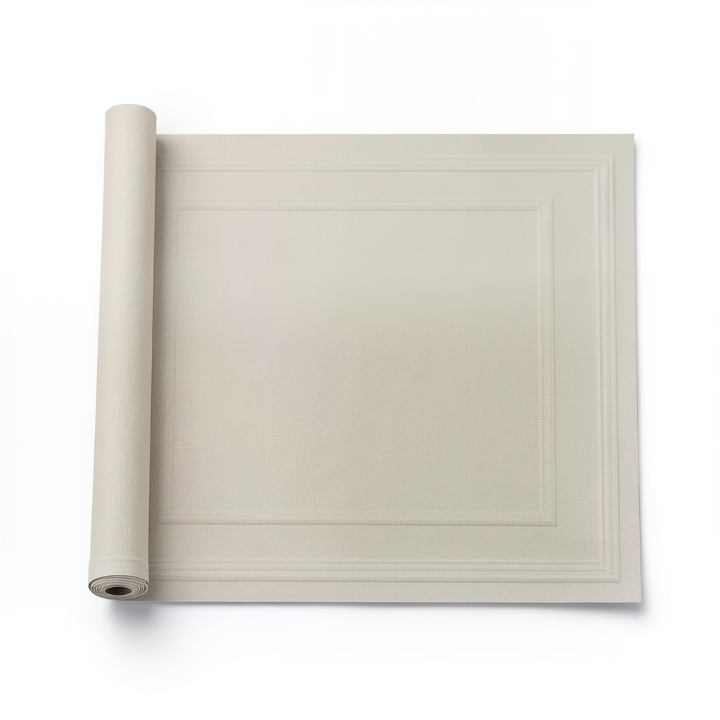 Italian Wall Decoration Beige Color 10m x 0.53m, Model 21112