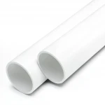 مواسير UPVC الوطني ضغط 6 بار  قطر خارجي 125 مم سمك 3.1 مم لون أبيض