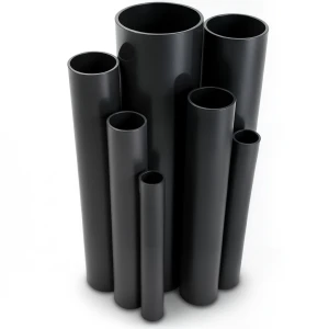 مواسير UPVC ضغط اسمي 6 بار قطر خارجي 140 مم سمك 4.1 مم لون اسود