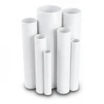 مواسير UPVC ضغط 2.5 بار قطر خارجي 630 مم سمك 5 مم لون أبيض