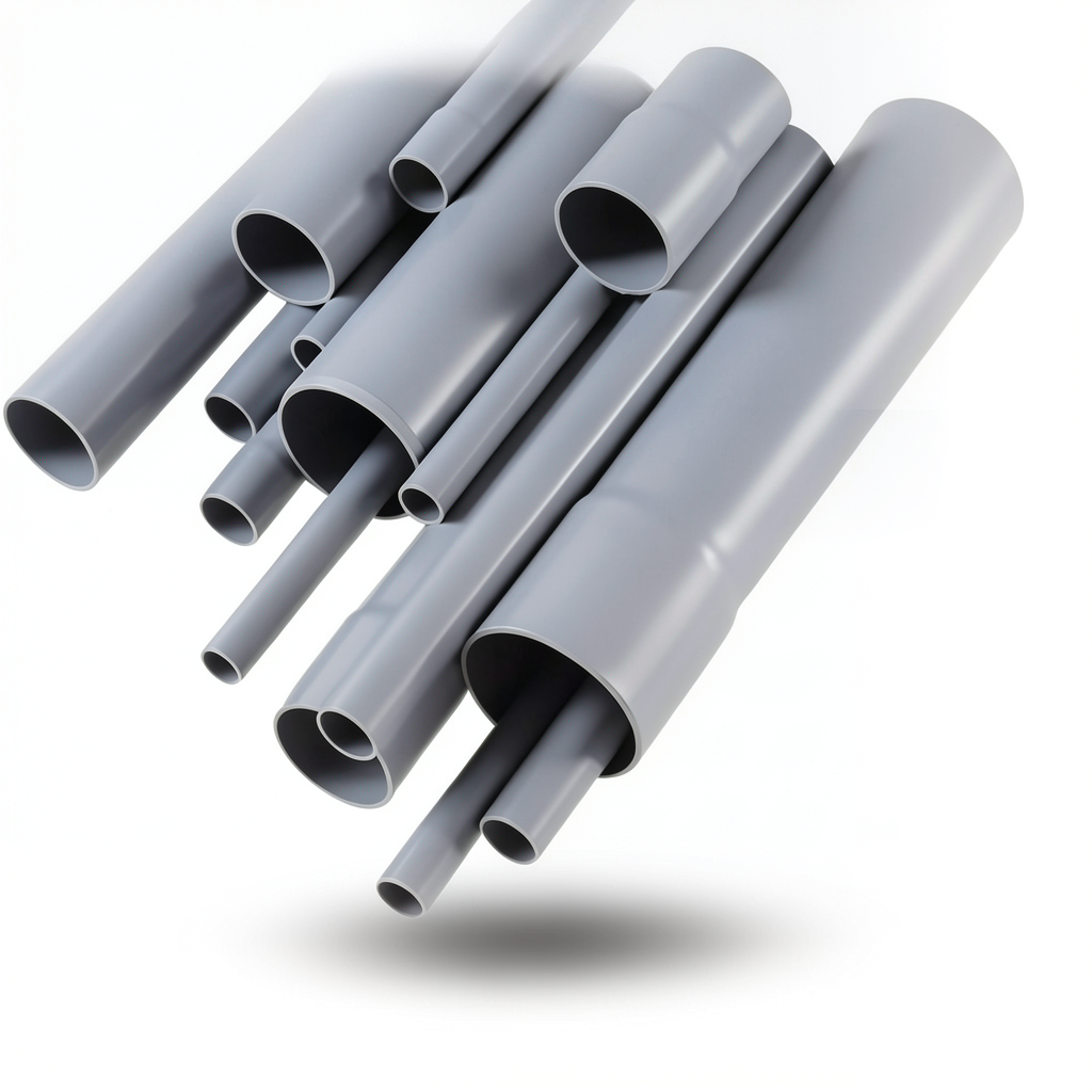 UPVC Pipes Outside Diameter 40 mm Thickness 1.8 mm Gray Color