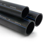 SPS HDPE Pipe PE 100 Pressure 16 Bar OD 315 mm Thickness 28.6 mm Black | Saudi Pipes Systems (SPS)