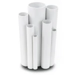 مواسير UPVC ضغط 2.5 بار قطر خارجي 710 مم سمك 5.7 مم لون أبيض