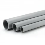 انابيب بلاستيك UPVC الجودة ضغط 125 PSI  مقاس 2 إنش سمك 1.8 مم لون رمادي