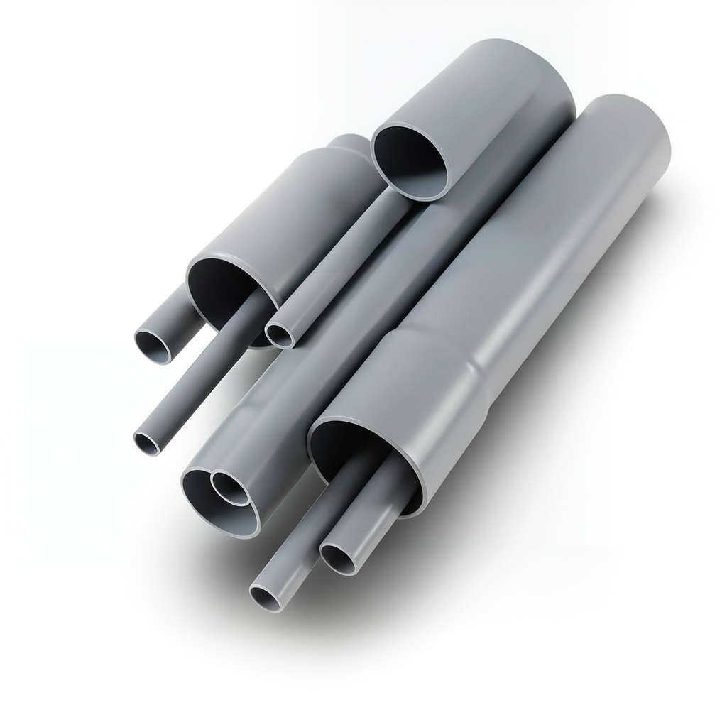 UPVC Pipes Outside Diameter 110 mm Thickness 3.2 mm Gray Color