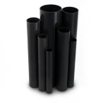 مواسير UPVC ضغط 10 بار قطر خارجي 140 مم سمك 6.7 مم لون اسود