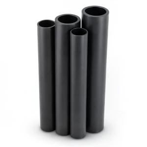 مواسير HDPE PE 80 ضغط 10 بار قطر خارجي 800 مم سمك 58.8 مم لون أسود