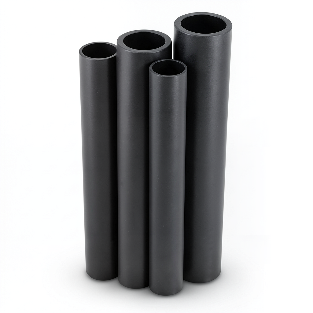 مواسير HDPE PE 80 ضغط 10 بار قطر خارجي 800 مم سمك 58.8 مم لون أسود
