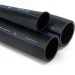 SPS HDPE Pipe PE 100 Pressure 16 Bar OD 315 mm Thickness 28.6 mm Black | Saudi Pipes Systems (SPS)